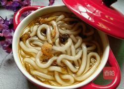 虾仁酸菜QQ面的做法图解8