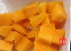 水果创意菜#芒果披萨的做法图解4