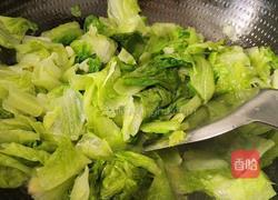 清炒生菜的做法图解7