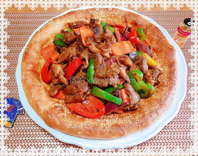 孜然羊肉烤馕