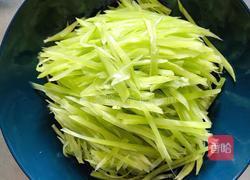 虫草花青笋的做法图解2