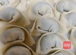 家常韭菜鸡蛋馄饨的做法图解6