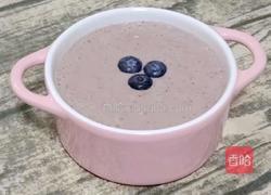 ＃水果创意菜＃蓝莓香蕉奶昔的做法图解8