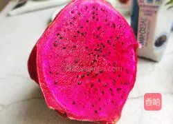 Fruit creative dish + dragon fruit smoothie recipe 1