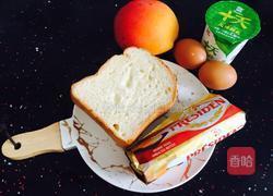 芒果酸奶吐司爆浆的做法图解1