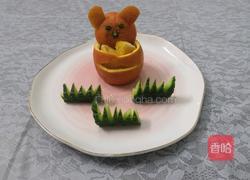 小熊抱抱橙的做法图解10