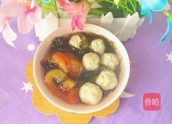 紫菜番茄圆子汤的做法图解13