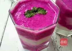 红心火龙果酸奶杯的做法图解8