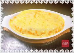 芝士焗南瓜芒果的做法图解11