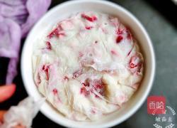 水果创意菜+草莓炒酸奶的做法图解10