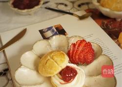 创意水果菜+草莓酱小奶酥的做法图解15