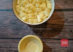 蜜红豆苹果酥的做法图解2