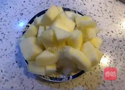 Recipe for Tremella, Purple Sweet Potato and Apple Porridge 6