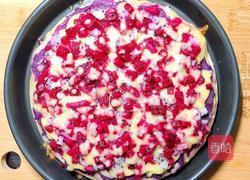 紫薯火龙果披萨的做法图解17
