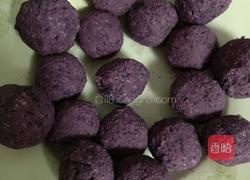 仙豆糕（紫薯椰蓉）的做法图解3