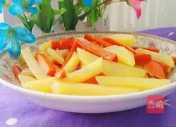 Illustration of how to make carrots and potatoes 12