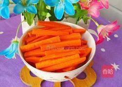 胡萝卜炒土豆的做法图解3