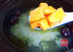 红枣木瓜炖银耳的做法图解7