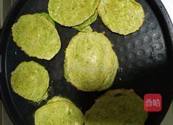 菠菜鸡蛋饼的做法图解5