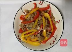 双色椒炒猪肉的做法图解14