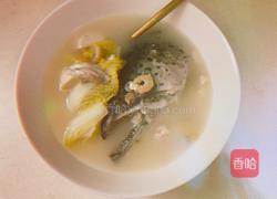 鲜甜三文鱼头豆腐汤的做法图解3