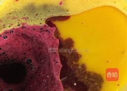 甜菜根戚风的做法图解3