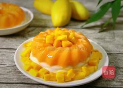 椰香芒果布丁的做法图解10