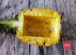 菠萝虾仁炒饭的做法图解7