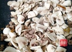 鲜蘑菇炒肉沫的做法图解6