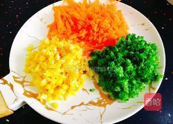 蔬菜鸡肉饼的做法图解3