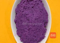 芝士焗鲜果紫薯的做法图解6