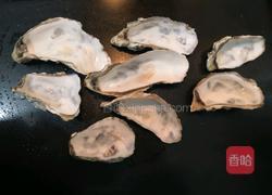 蒜柠青椒烤生蚝的做法图解6