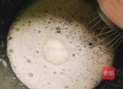 蜜豆酸奶味卡仕达酱注心古早蛋糕的做法图解9