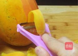 橙汁木瓜的做法图解4