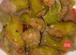 尖椒酿肉的做法图解12