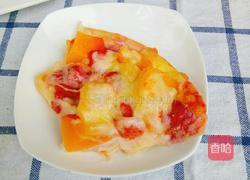 黄桃草莓披萨的做法图解12