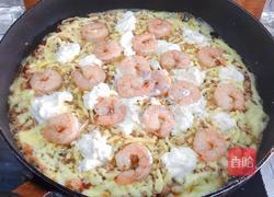 【新酮学报道】生酮低碳水免烤箱版仿海鲜披萨的做法图解17