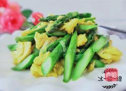 芦笋炒鸡蛋的做法图解10