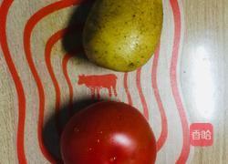 番茄土豆疙瘩汤的做法图解1