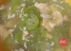 丝瓜鸡蛋汤的做法图解7