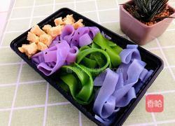 果蔬彩色凉皮的做法图解12