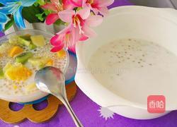 水果奶香西米露的做法图解11