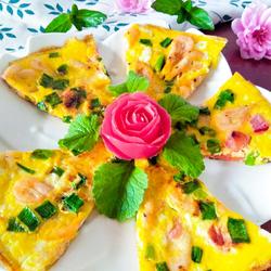 小河虾鸡蛋饼的做法[图]