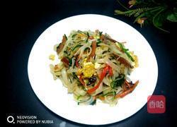 炒河粉的做法图解10