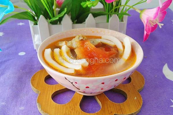椰子汁番茄鸡汤