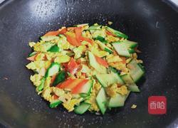 黄瓜炒鸡蛋的做法图解8