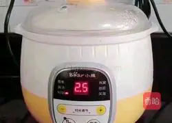 Illustration of how to make sweet walnut porridge (baby food supplement) 8