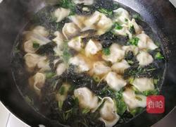 香菇肉馅大馄饨的做法图解4