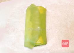 抹茶芒果毛巾卷的做法图解21