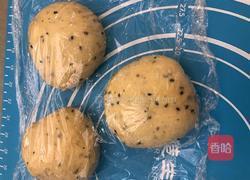 芝麻提子吐司的做法图解4